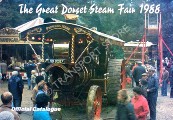 Book cover of The Great Dorset Steam Fair by Dorset Steam Fairs Ltd.
